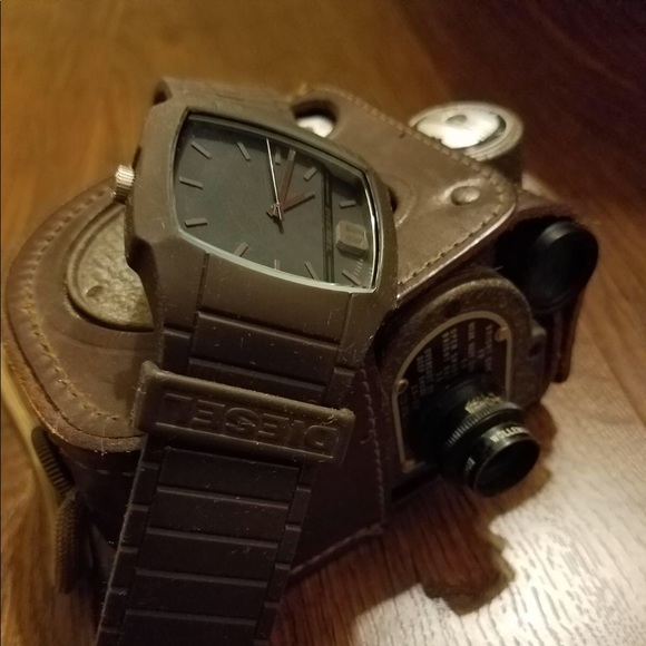Diesel Other - Diesel Trojan Watch New Brown